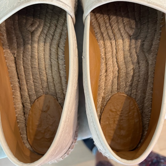 GUCCI GG CANVAS & LEATHER ESPADRILLE - Picture 11 of 12